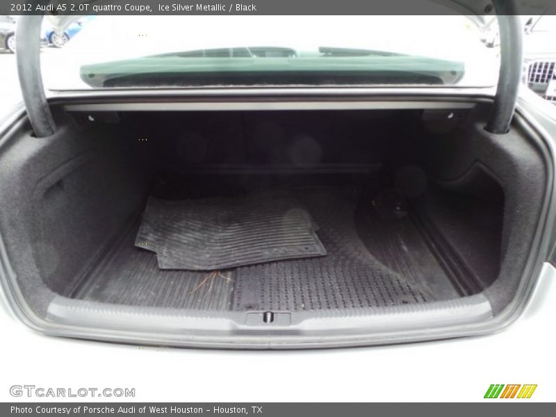 Ice Silver Metallic / Black 2012 Audi A5 2.0T quattro Coupe