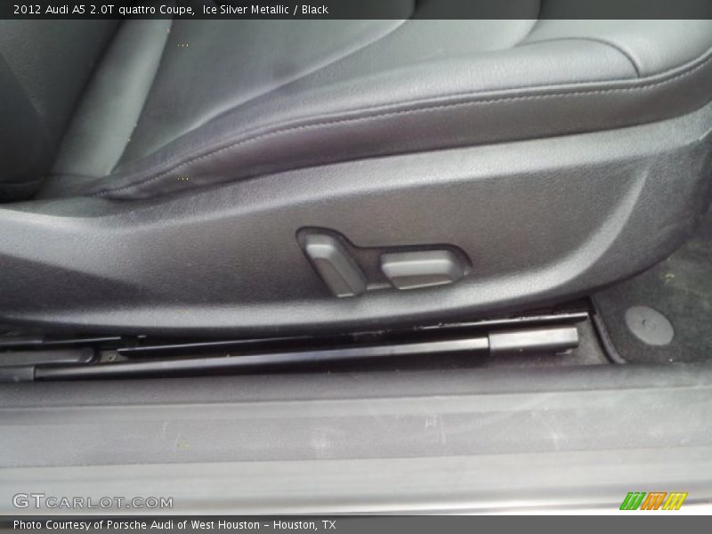 Ice Silver Metallic / Black 2012 Audi A5 2.0T quattro Coupe