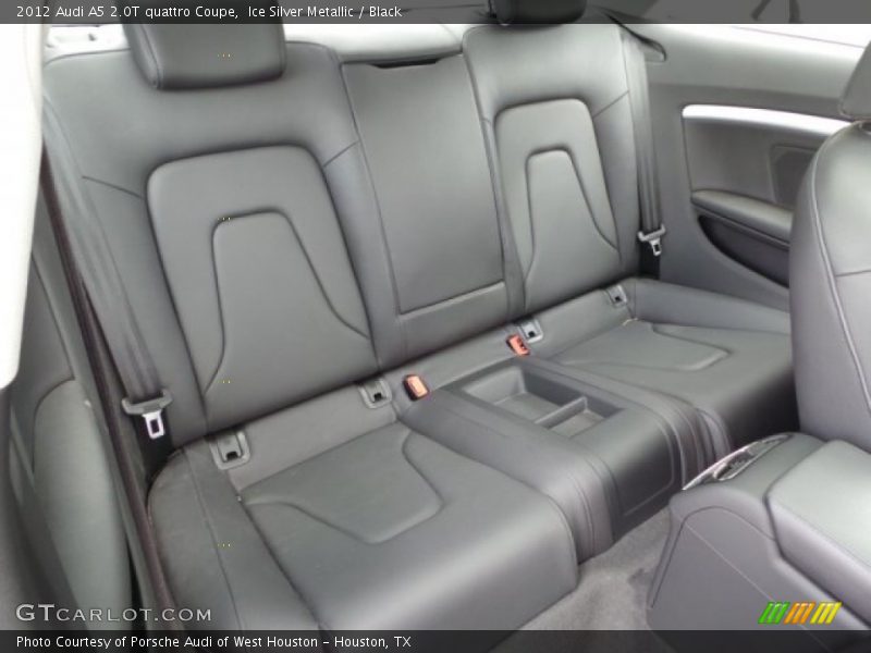 Ice Silver Metallic / Black 2012 Audi A5 2.0T quattro Coupe