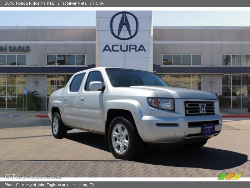 Billet Silver Metallic / Gray 2006 Honda Ridgeline RTL