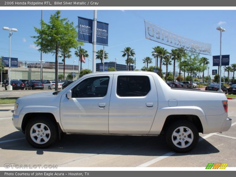 Billet Silver Metallic / Gray 2006 Honda Ridgeline RTL