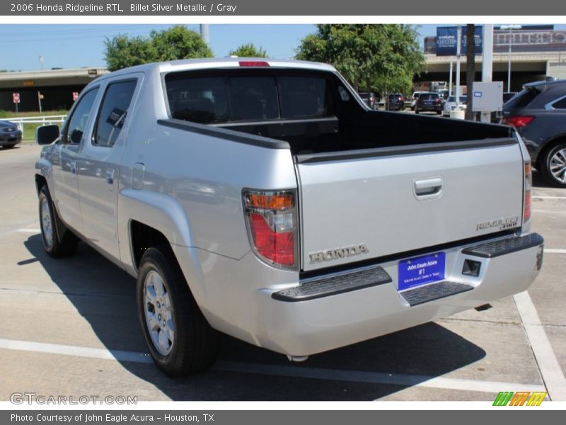 Billet Silver Metallic / Gray 2006 Honda Ridgeline RTL