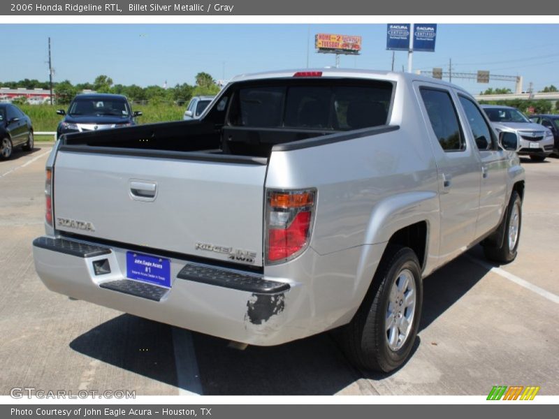 Billet Silver Metallic / Gray 2006 Honda Ridgeline RTL