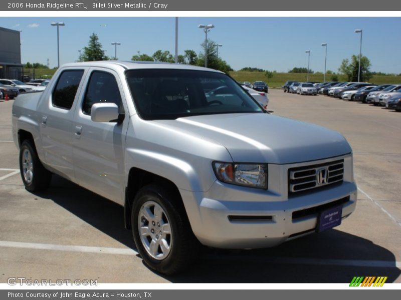 Billet Silver Metallic / Gray 2006 Honda Ridgeline RTL