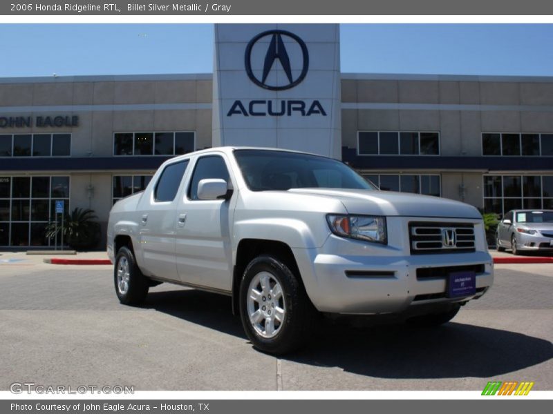 Billet Silver Metallic / Gray 2006 Honda Ridgeline RTL