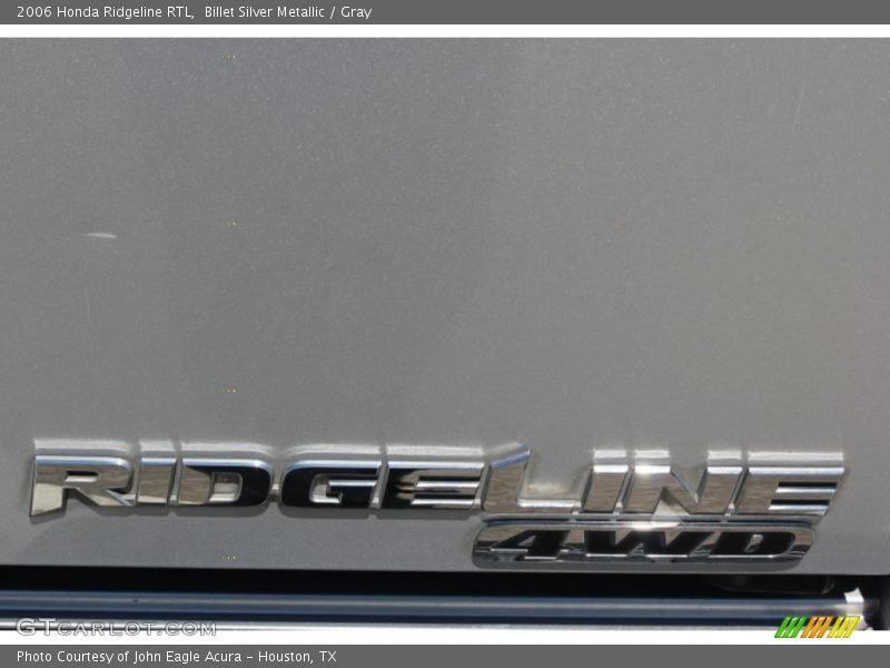 Billet Silver Metallic / Gray 2006 Honda Ridgeline RTL