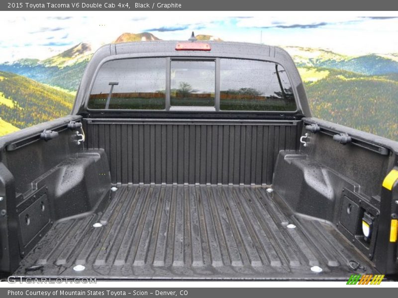 Black / Graphite 2015 Toyota Tacoma V6 Double Cab 4x4