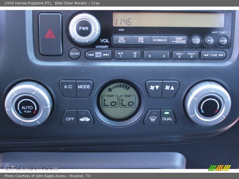 Billet Silver Metallic / Gray 2006 Honda Ridgeline RTL