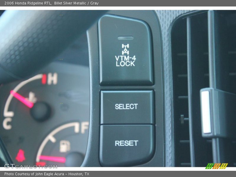 Billet Silver Metallic / Gray 2006 Honda Ridgeline RTL
