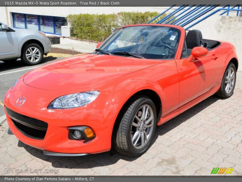 Front 3/4 View of 2015 MX-5 Miata Sport Roadster