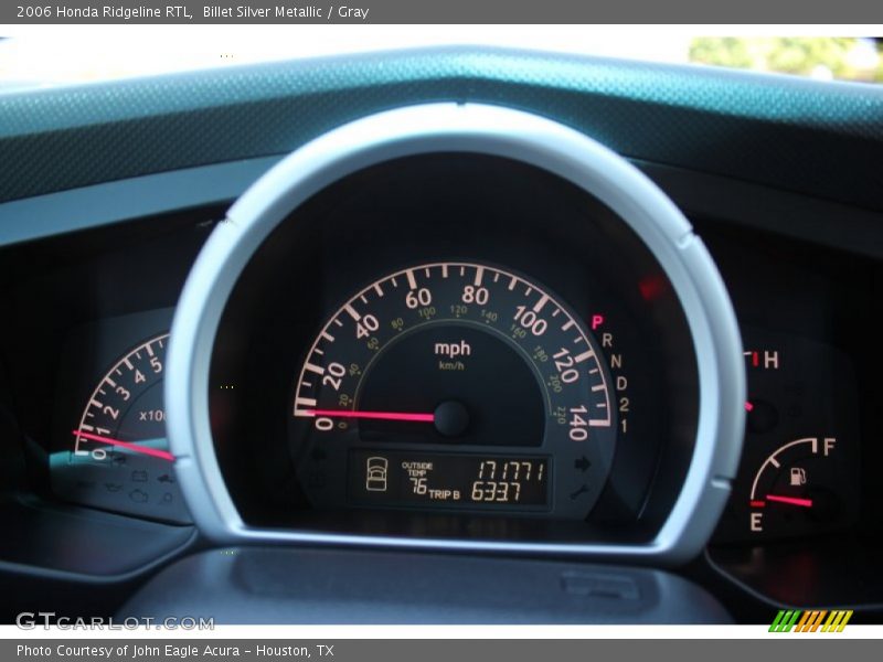 Billet Silver Metallic / Gray 2006 Honda Ridgeline RTL