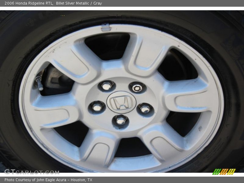 Billet Silver Metallic / Gray 2006 Honda Ridgeline RTL
