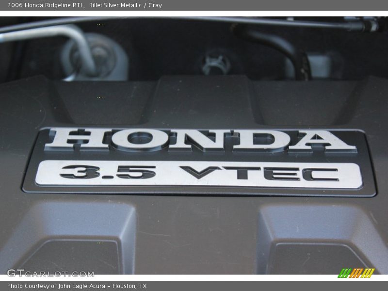 Billet Silver Metallic / Gray 2006 Honda Ridgeline RTL
