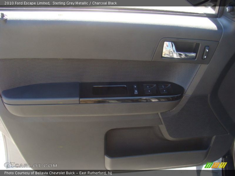 Sterling Grey Metallic / Charcoal Black 2010 Ford Escape Limited