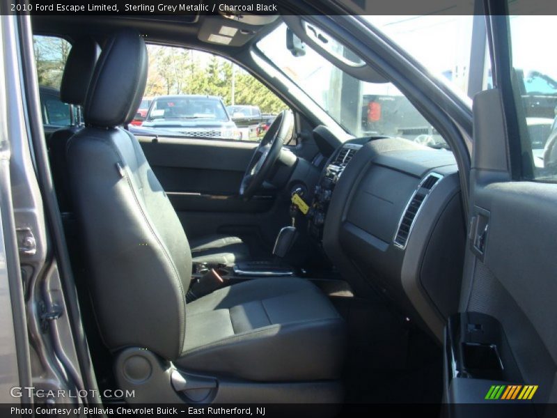 Sterling Grey Metallic / Charcoal Black 2010 Ford Escape Limited