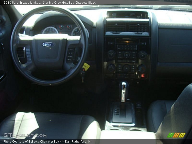 Sterling Grey Metallic / Charcoal Black 2010 Ford Escape Limited
