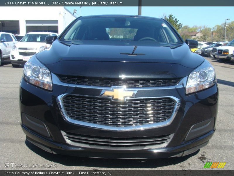 Black Granite Metallic / Jet Black/Titanium 2014 Chevrolet Malibu LT