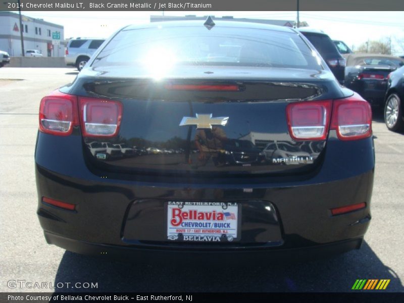 Black Granite Metallic / Jet Black/Titanium 2014 Chevrolet Malibu LT