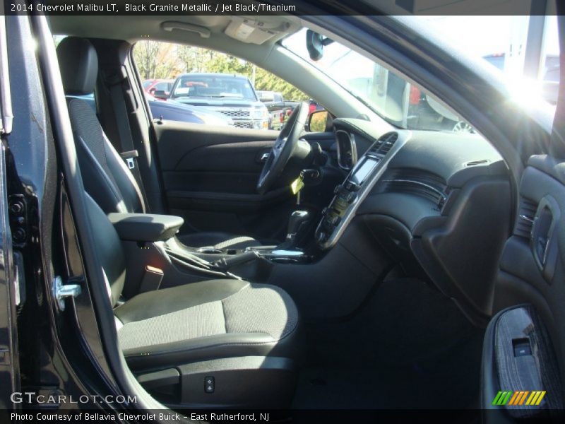 Black Granite Metallic / Jet Black/Titanium 2014 Chevrolet Malibu LT