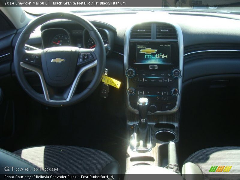Black Granite Metallic / Jet Black/Titanium 2014 Chevrolet Malibu LT