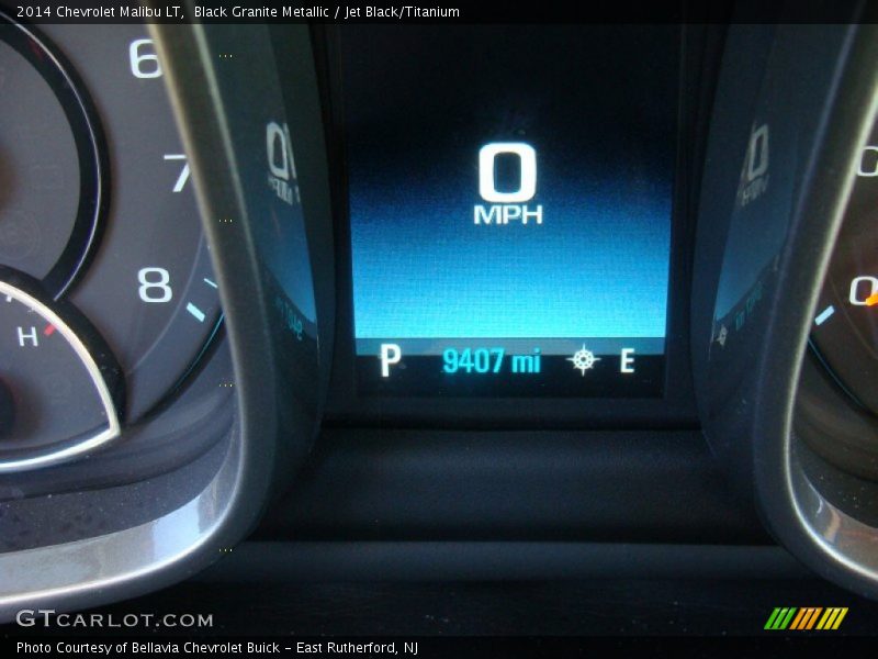 Black Granite Metallic / Jet Black/Titanium 2014 Chevrolet Malibu LT