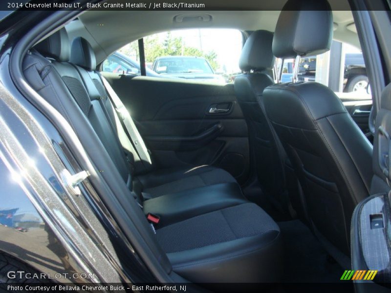 Black Granite Metallic / Jet Black/Titanium 2014 Chevrolet Malibu LT