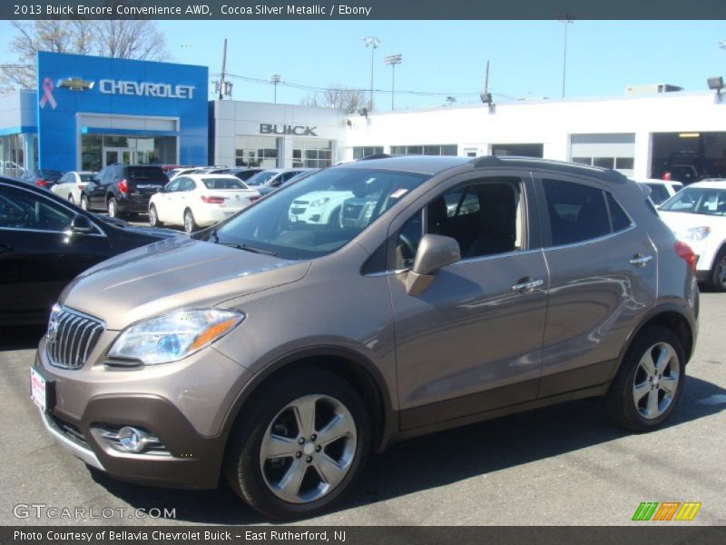 Cocoa Silver Metallic / Ebony 2013 Buick Encore Convenience AWD