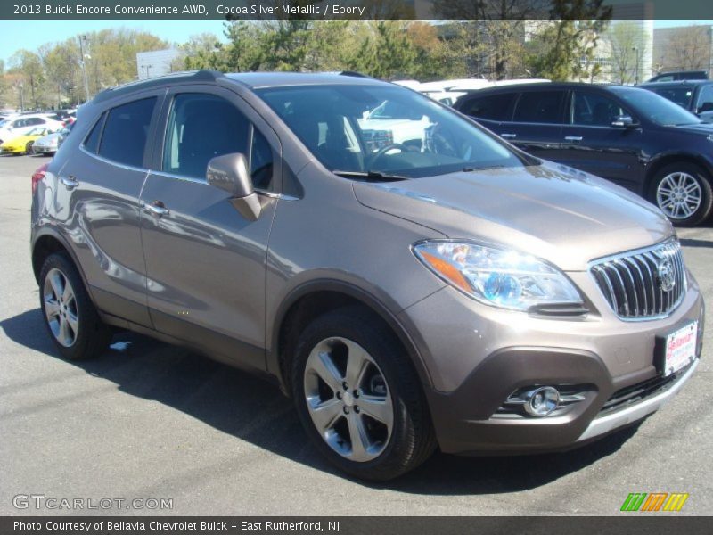 Cocoa Silver Metallic / Ebony 2013 Buick Encore Convenience AWD