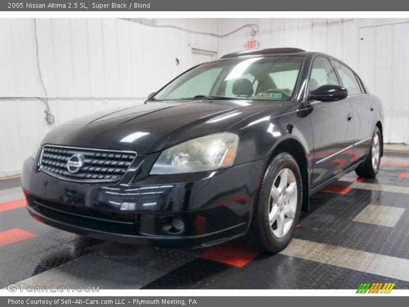 Super Black / Blond 2005 Nissan Altima 2.5 SL