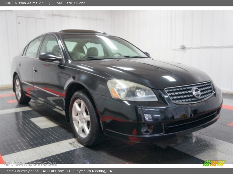 Super Black / Blond 2005 Nissan Altima 2.5 SL
