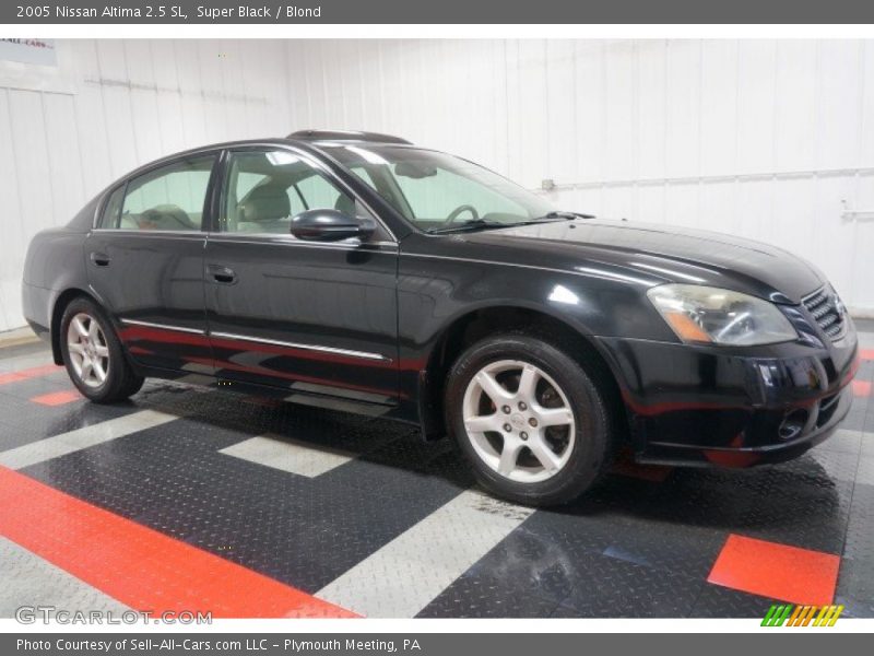 Super Black / Blond 2005 Nissan Altima 2.5 SL