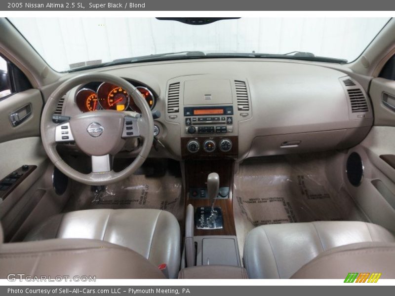 Super Black / Blond 2005 Nissan Altima 2.5 SL