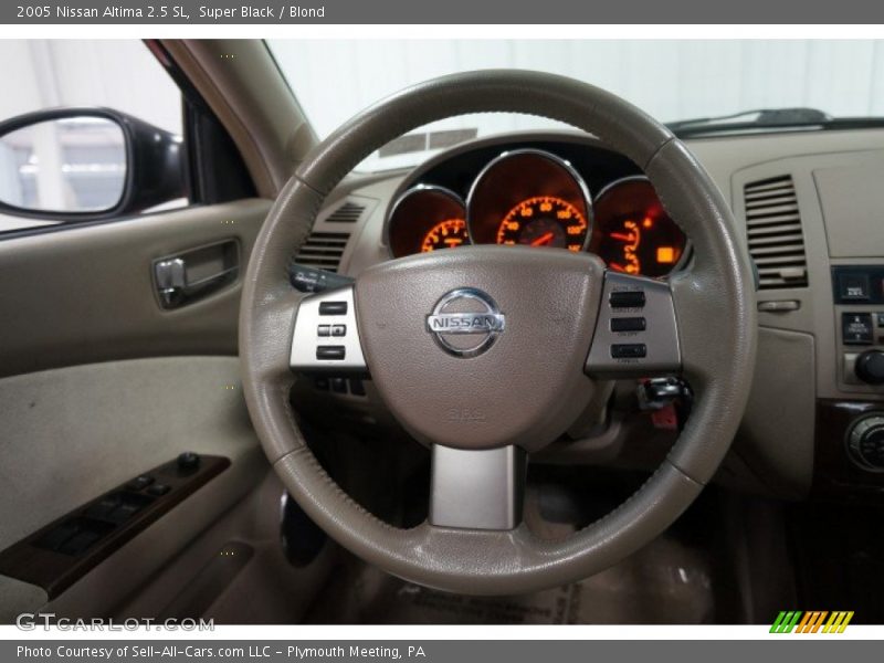 Super Black / Blond 2005 Nissan Altima 2.5 SL