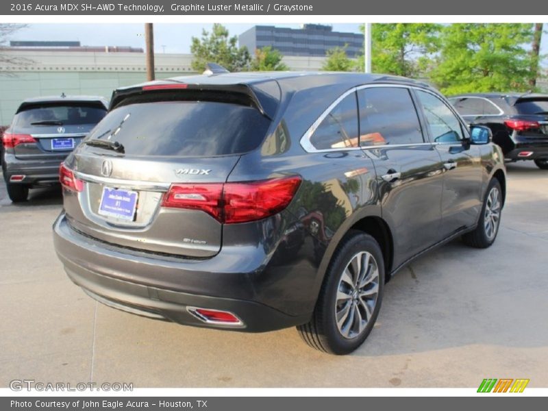Graphite Luster Metallic / Graystone 2016 Acura MDX SH-AWD Technology