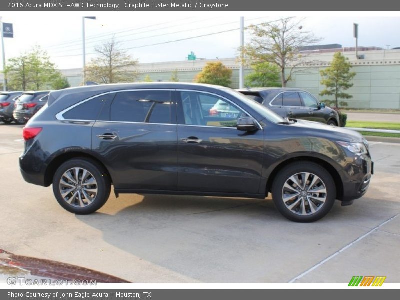 Graphite Luster Metallic / Graystone 2016 Acura MDX SH-AWD Technology