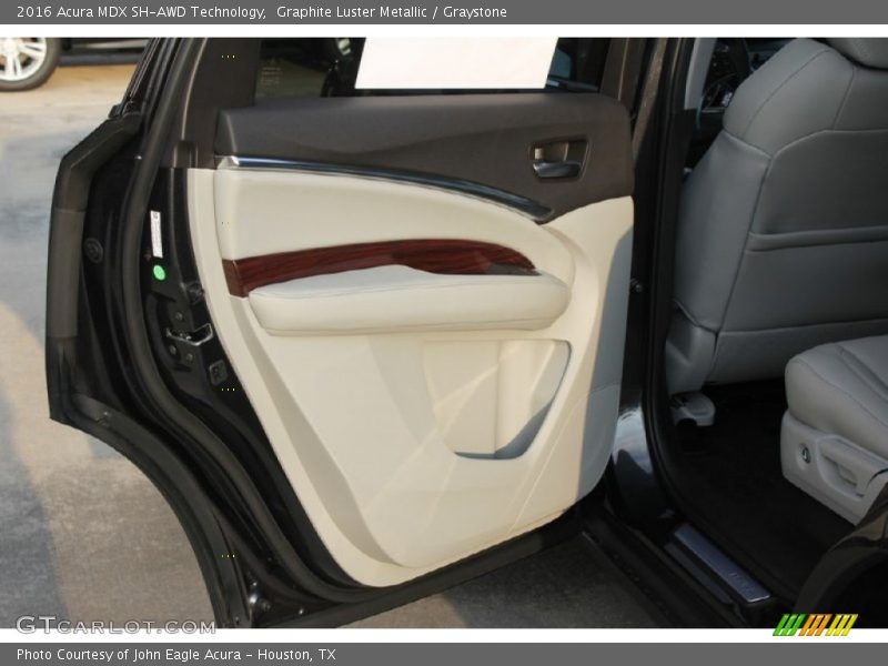 Graphite Luster Metallic / Graystone 2016 Acura MDX SH-AWD Technology