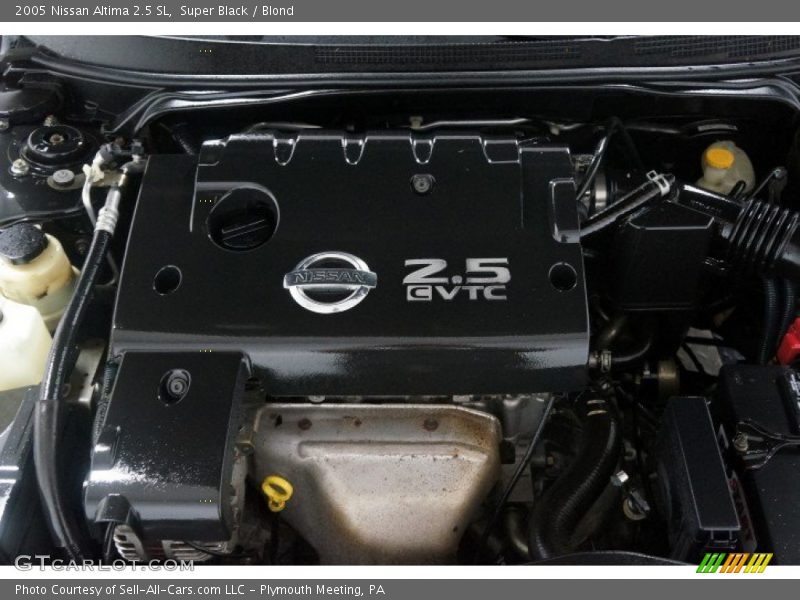 Super Black / Blond 2005 Nissan Altima 2.5 SL