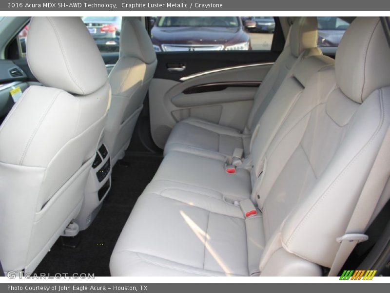 Graphite Luster Metallic / Graystone 2016 Acura MDX SH-AWD Technology