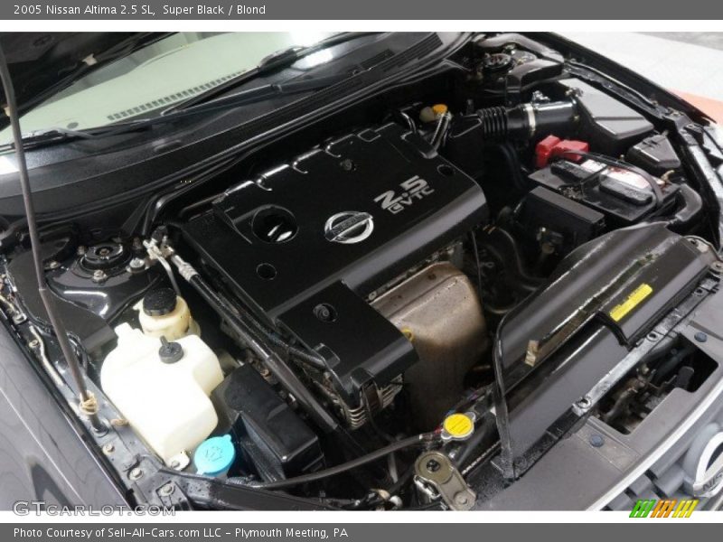 Super Black / Blond 2005 Nissan Altima 2.5 SL