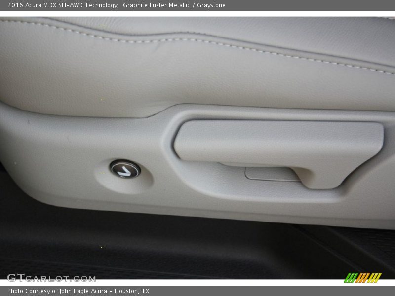 Graphite Luster Metallic / Graystone 2016 Acura MDX SH-AWD Technology