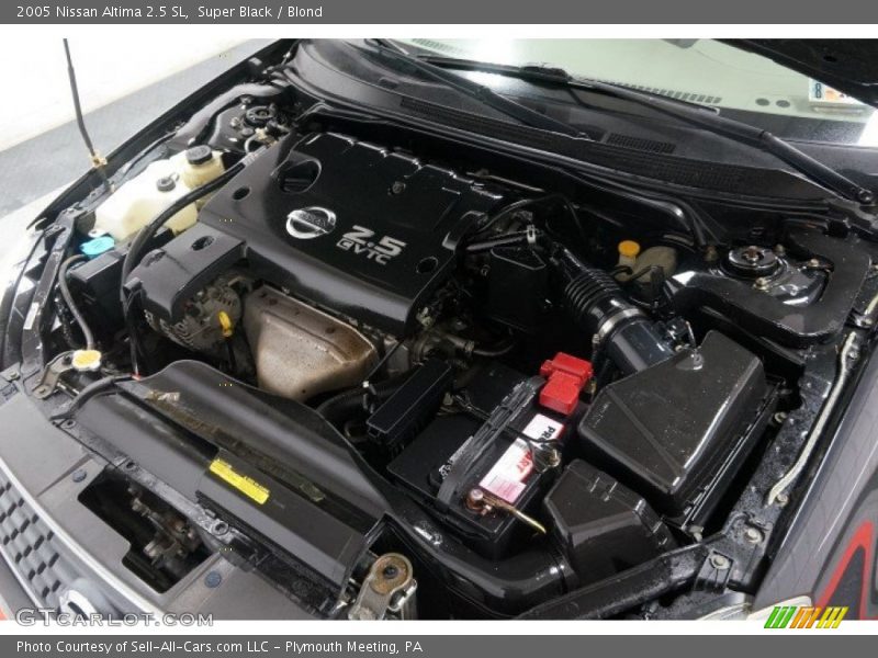Super Black / Blond 2005 Nissan Altima 2.5 SL