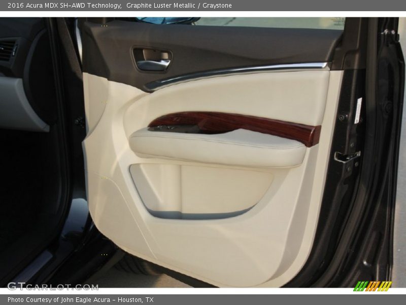 Graphite Luster Metallic / Graystone 2016 Acura MDX SH-AWD Technology