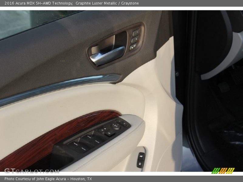 Graphite Luster Metallic / Graystone 2016 Acura MDX SH-AWD Technology