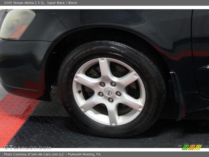 Super Black / Blond 2005 Nissan Altima 2.5 SL