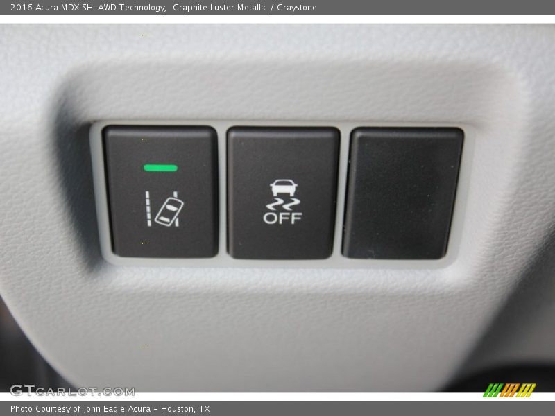 Graphite Luster Metallic / Graystone 2016 Acura MDX SH-AWD Technology