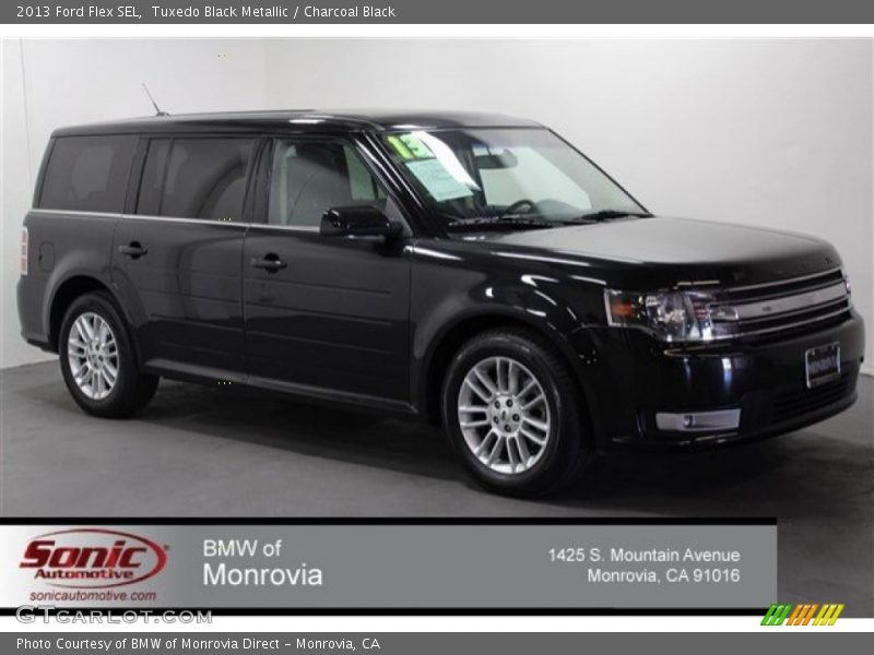Tuxedo Black Metallic / Charcoal Black 2013 Ford Flex SEL