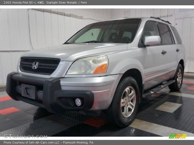 Starlight Silver Metallic / Fern 2003 Honda Pilot EX-L 4WD