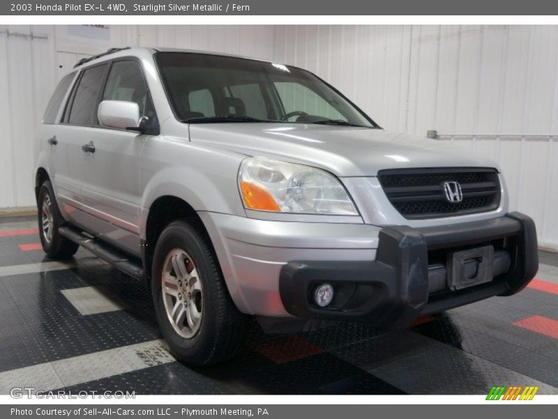 Starlight Silver Metallic / Fern 2003 Honda Pilot EX-L 4WD