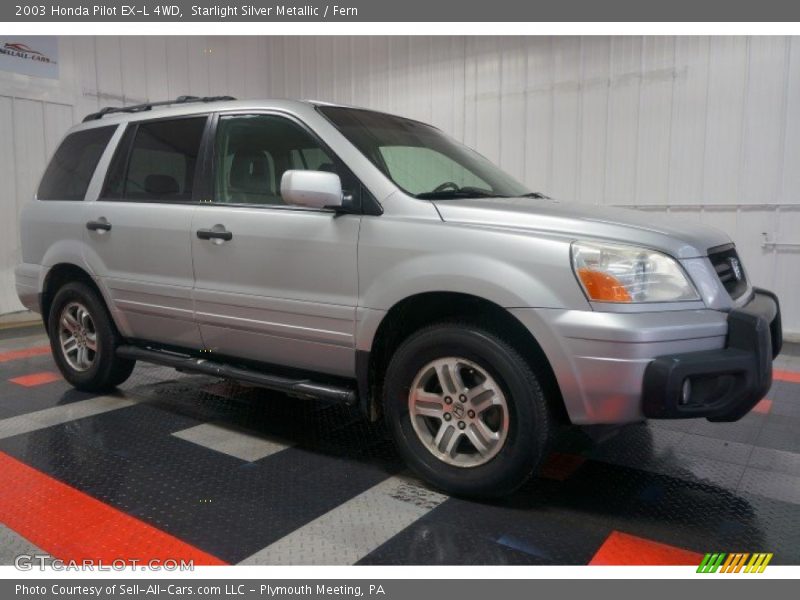 Starlight Silver Metallic / Fern 2003 Honda Pilot EX-L 4WD