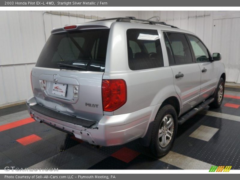 Starlight Silver Metallic / Fern 2003 Honda Pilot EX-L 4WD